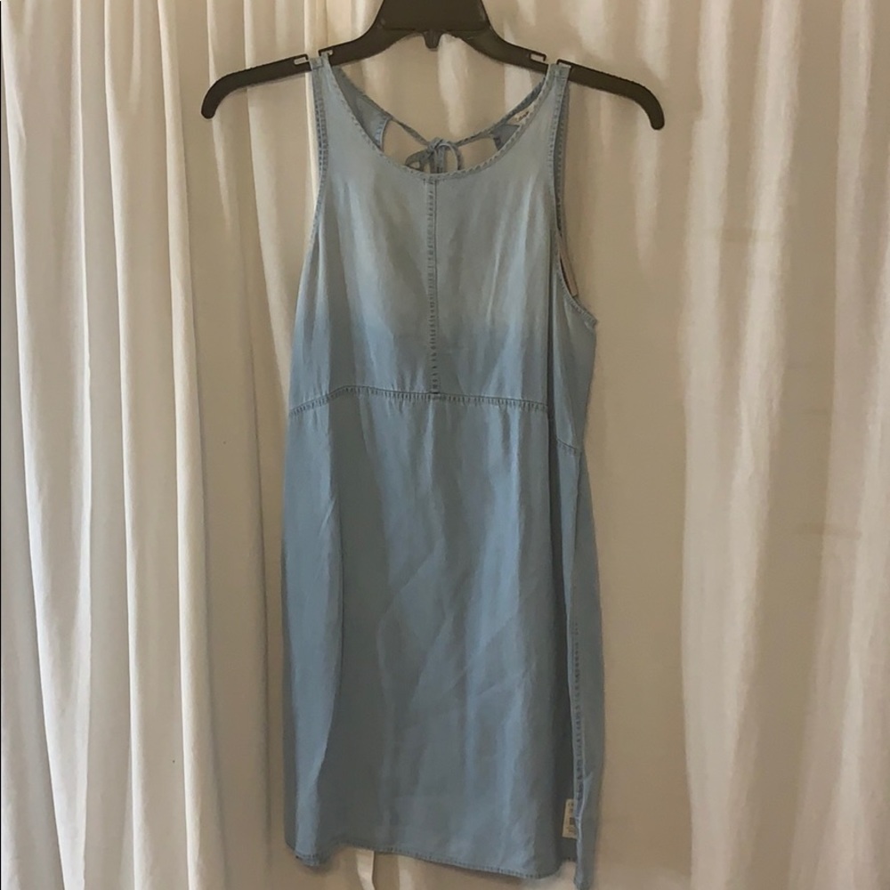 Calvin Klein chambray mini dress